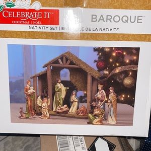Celebrate it Baroque nativity set